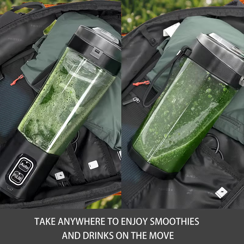 Portable Electric Juice Maker Blender 700ML USB Rechargeable